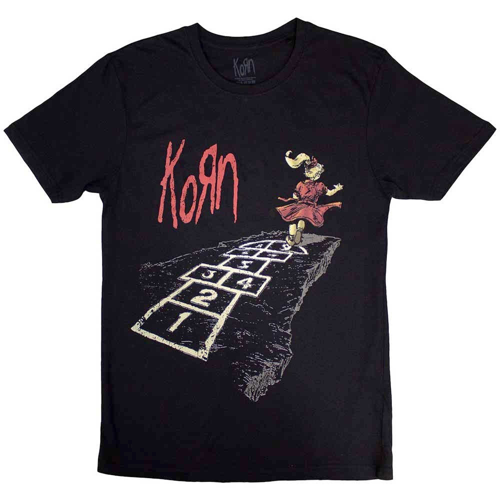 Korn - Follow The Leader Hopscotch Tshirt Homme - Noir